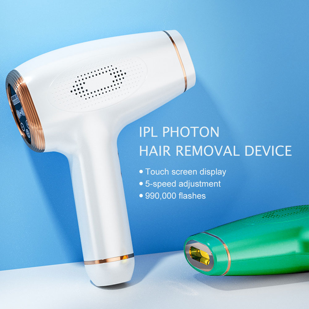 Salorie 999999 Flashes IPL Permanent Hair Removal Device, Professional Laser Hair Epilator, Painless Hair Remover and Skin Rejuvenation Beauty Device