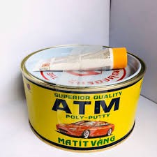 Bả matit ATM tái tạo bề mặt thân xe ô tô, container, đồ thủ công mỹ nghệ