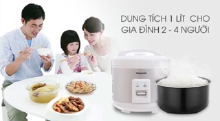 Nồi cơm điện Panasonic 1 lít SR-MVN107LRA