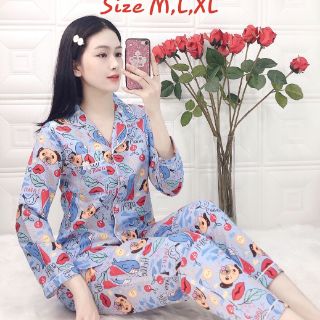 ĐỒ BỘ PIJAMA KATE THÁI LOẠI 1