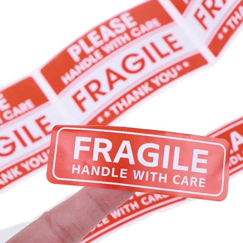 Bộ 1000 Miếng Dán Chữ Fragile Dùng Trang Trí