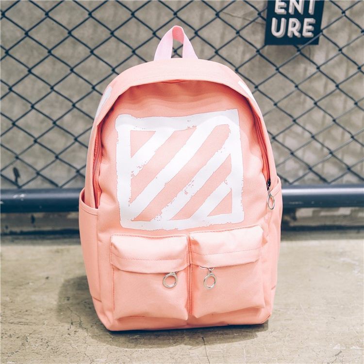 [🔥SALE]⚡️[Cao Cấp] Ba Lô Thời Trang Nam Nữ Off White Brushed Diagonals Backpack