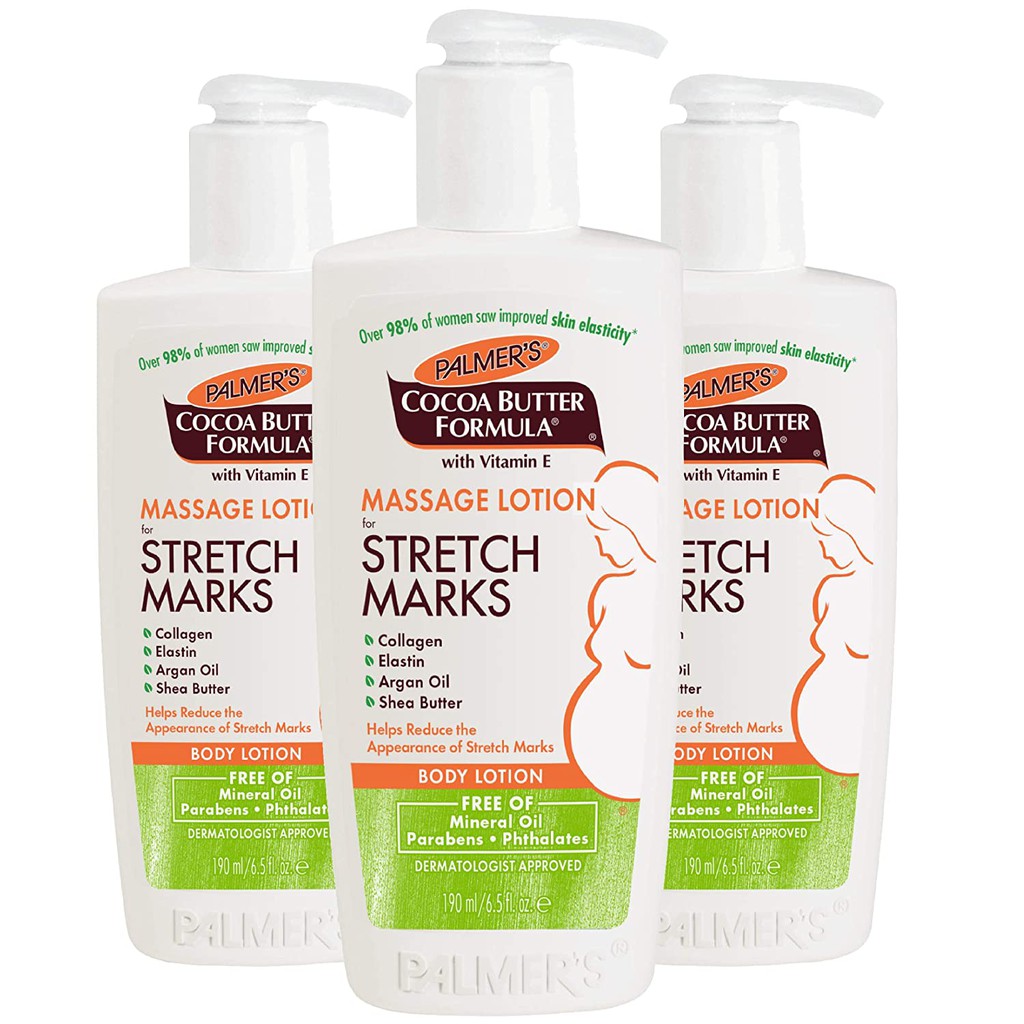 Lotion chống và giảm rạn da Palmer's Stretch Marks Cocoa Butter Formular 190ml