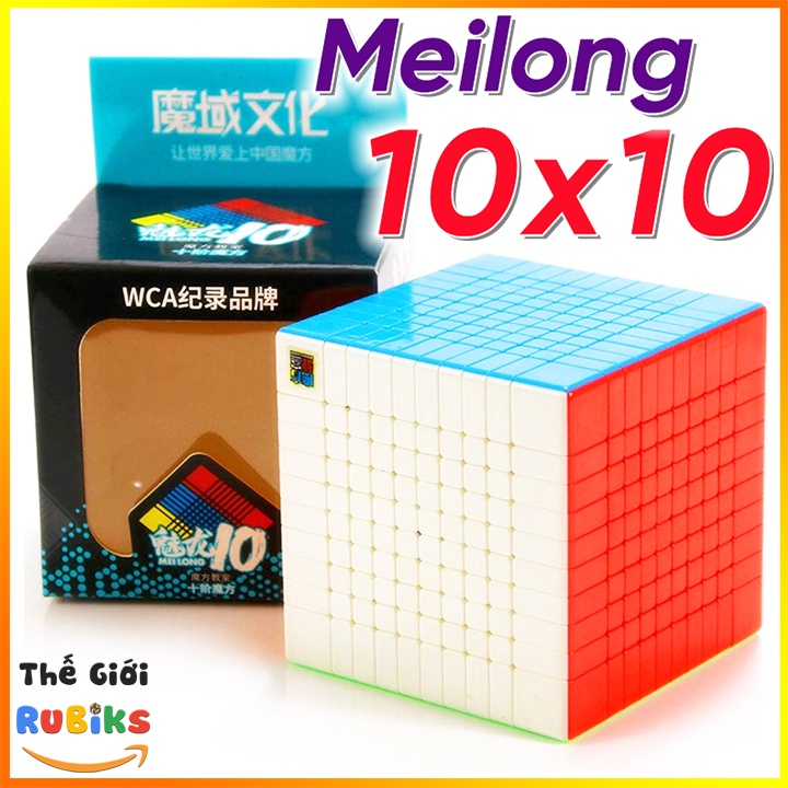 Rubik 10x10 MoYu MeiLong 10 10x10x10 Khối Lập Phương Rubic 10 Tầng Đồ Chơi Thông Minh