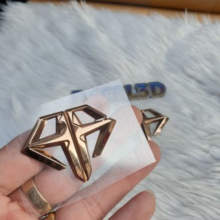 TEM DÁN BẮNG NHỰA TỐT LOGO AIR BLADE MÀU ĐỎ