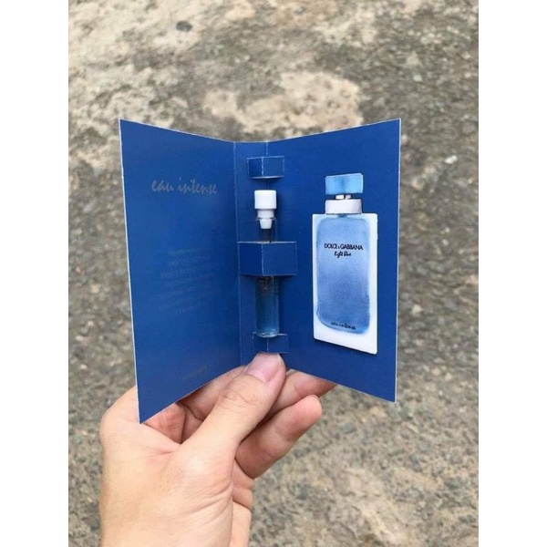 Vial Nước hoa D&G Light Blue Eau Intense Women