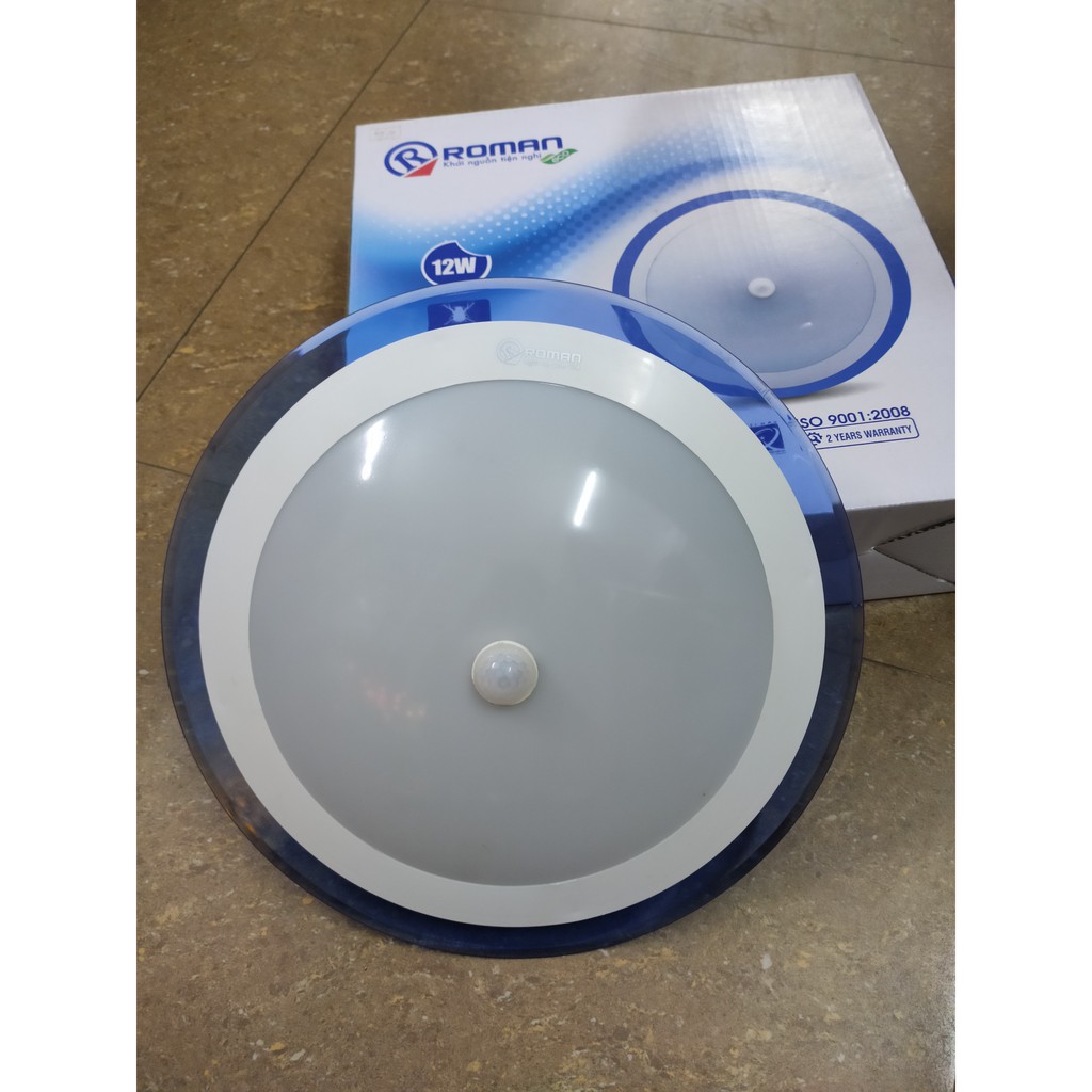 Đèn ốp trần cảm ứng Roman chống côn trùng
