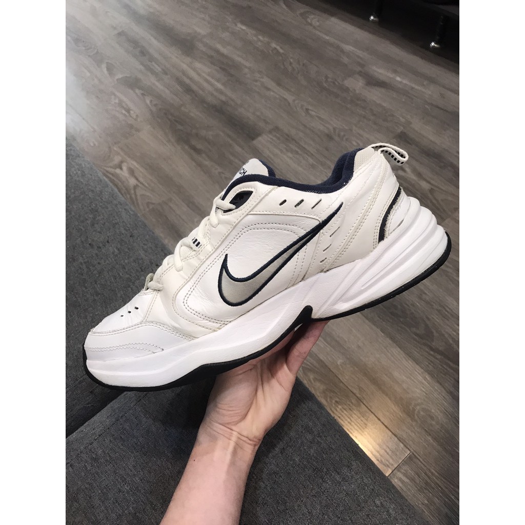 Giày 2hand real NK Air Monarch 4 trắng size 42.5 27cm SP1979