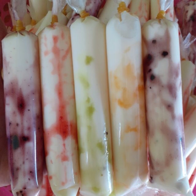 Sữa chua túi nhà làm (từ sữa tươi nguyên kem)