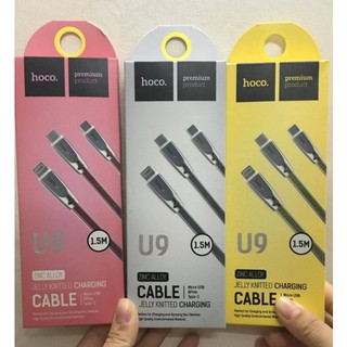 Dây sạc iPhone hoco dài 2m có đèn led báo hiệu