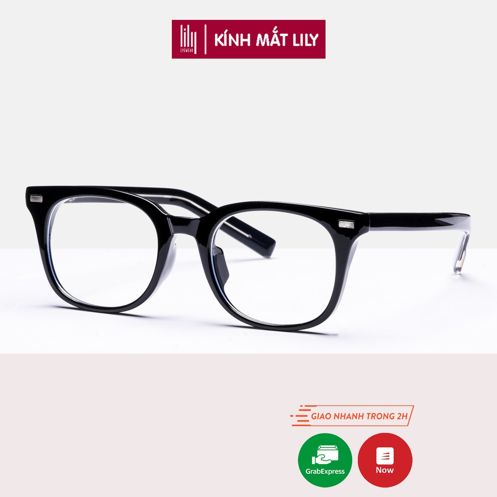 Gọng kính cận nam nữ đẹp LILIEYEWEAR thời trang hàn quốc đeo giả cận chống ánh sáng xanh K9001 | BigBuy360 - bigbuy360.vn