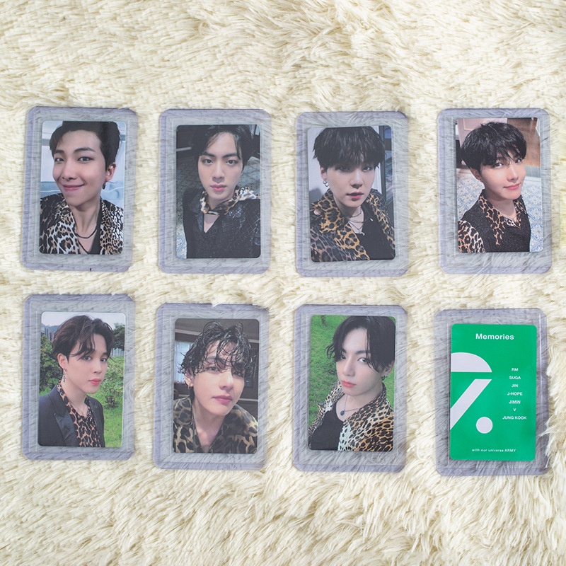 Bộ Thẻ Hình Nhóm Nhạc bts 2020