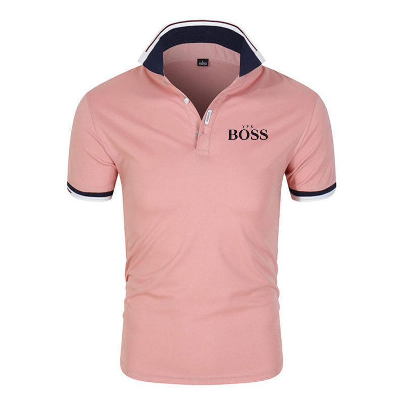 Hugo Boss áo polo Thời Trang Cao Cấp Cho Nam