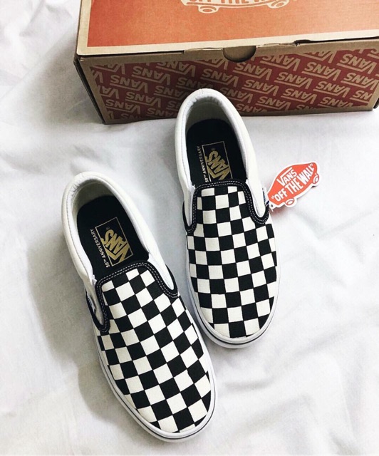Vans checkerboard giày lười | BigBuy360 - bigbuy360.vn
