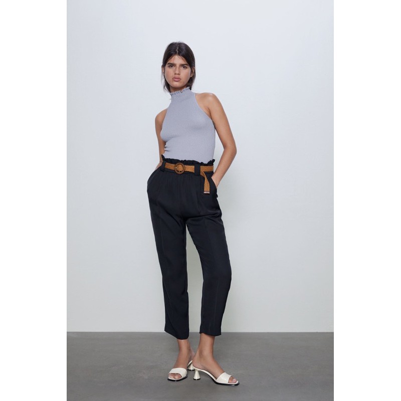Quần baggi zara chống nhăn