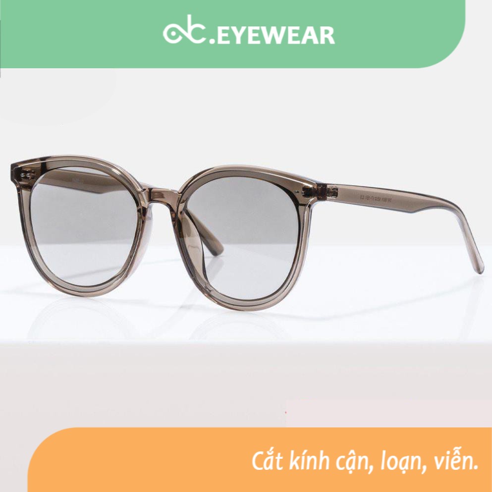 Kính mát nữ FARELLO mắt tròn chống UV400, chất liệu nhựa chắc chắn, màu sắc thời trang VIRGO - 1901