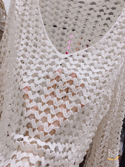[Mã WARN20 giảm 20k đơn 150k] Áo lưới tim mặc đi biển , khoác ngoài bikini hot hit | BigBuy360 - bigbuy360.vn