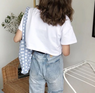 Áo Croptop Cổ Tim (Sẵn Tím, Vàng)