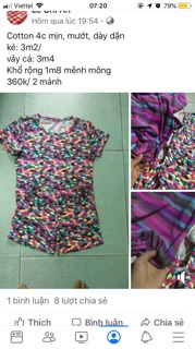 sét vải cotton 4c