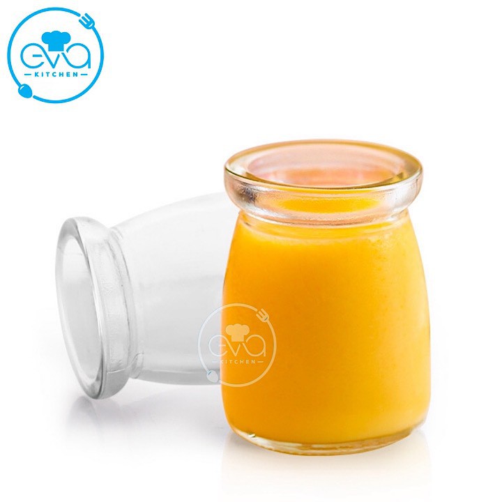 Hộp 12 Hũ Thuỷ Tinh Làm Sữa Chua Pudding Dáng Lùn 100 ML | BigBuy360 - bigbuy360.vn