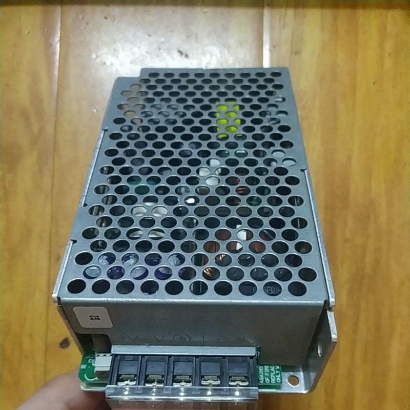 Nguồn Omron 24V 4.5A  24V 6.5A. Nguồn gắn thanh ray. Hàng tháo máy.