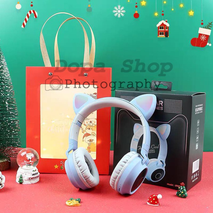 HÀNG CAO CẤP -  Tai nghe gaming tai mèo bluetooth âm thanh nổi sống động tic hợp mic tiện lợi - bảo hành 24 tháng.  - Hà | BigBuy360 - bigbuy360.vn