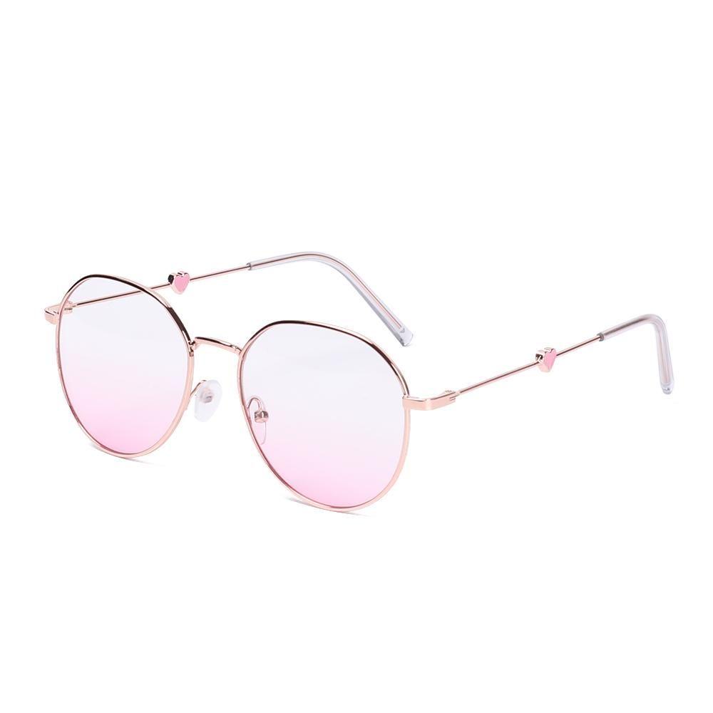 Kính Đọc Sách Chống Ánh Sáng Xanh Hình Trái Tim Bằng Nhựa Resin Siêu Nhẹ Thời Trang
