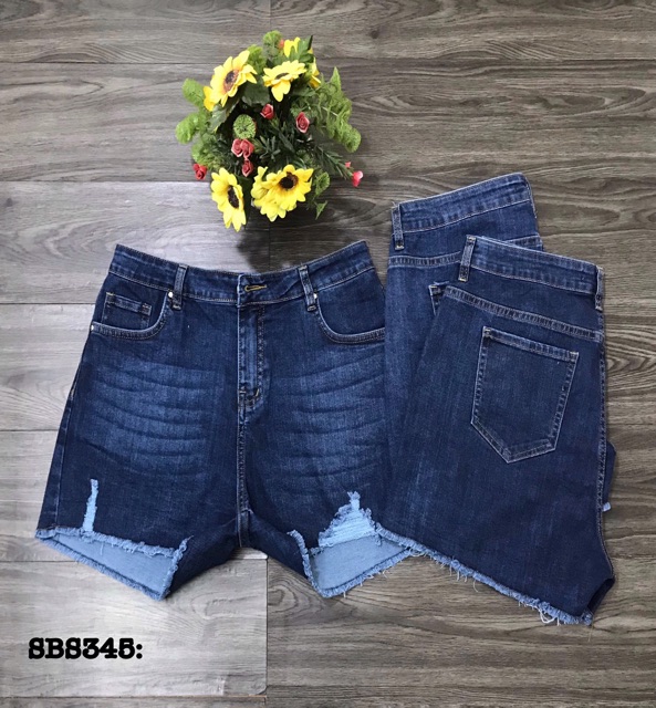 Bigsize Quần short jean SBS345 (32-41)