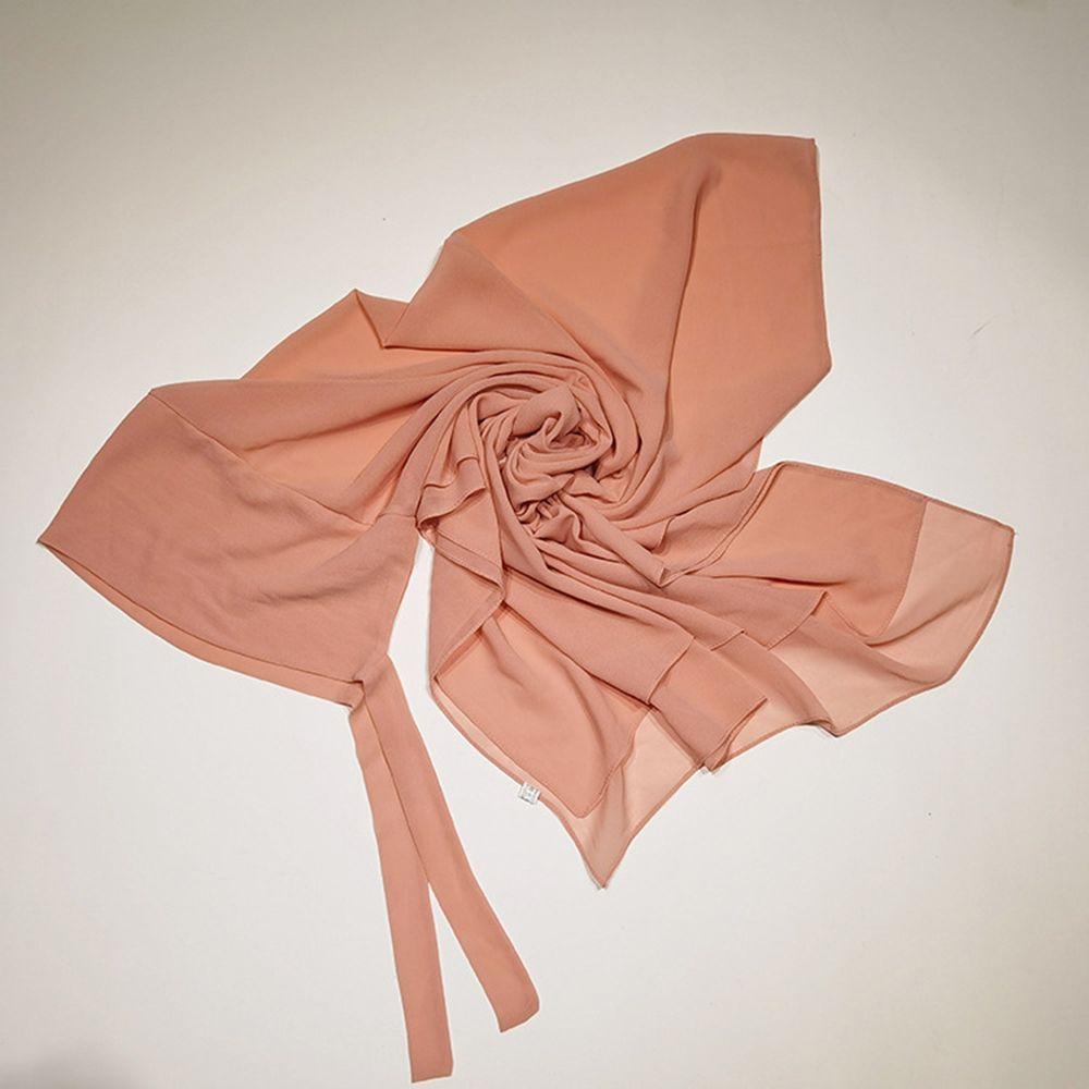 Khăn Choàng Chiffon Mềm Mại Chống Nắng Cho Phụ Nữ Hồi Giáo
