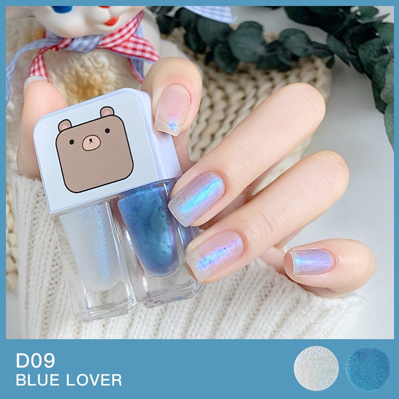 Full Set 2 Chai Sơn Móng Tay Nhũ + Lì Fairy's Gift 2*6ML (GIAO MÀU NGẪU NHIÊN)