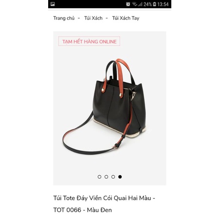Túi Tote Vascara phối cói CHẤT DA SIÊU ĐÃ