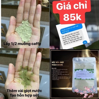 Bột rửa mặt kiềm dầu