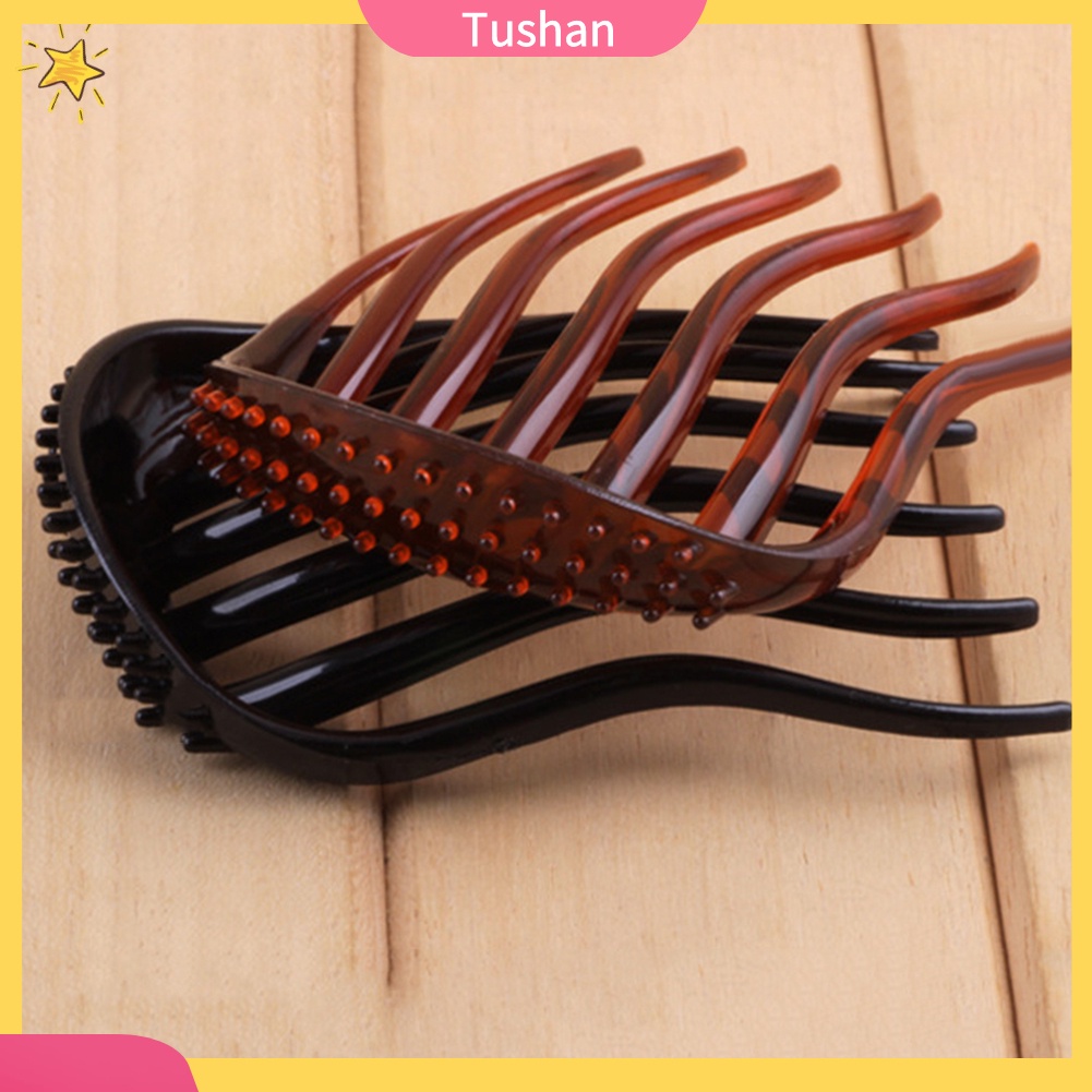 Kẹp tóc tạo kiểu đuôi ngựa phồng dày tiện dụng cho nữ