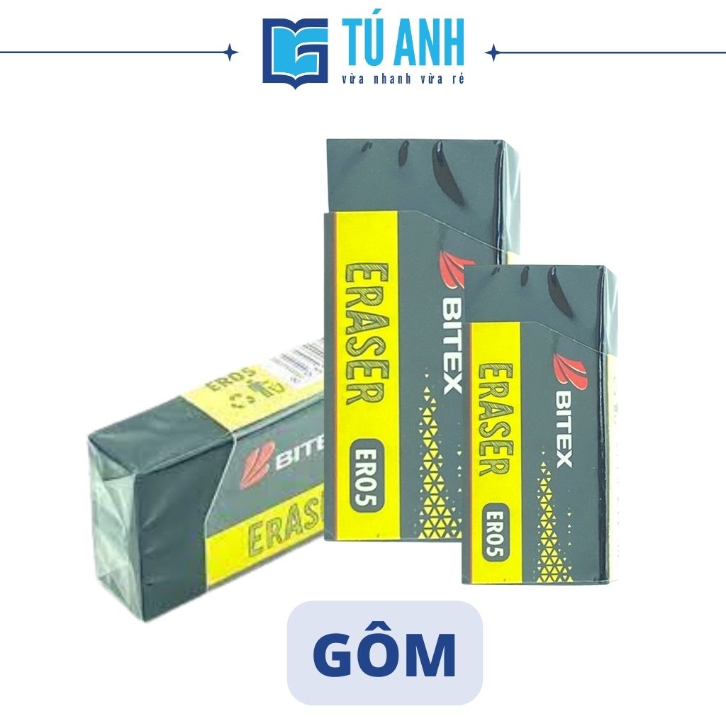 Gôm Bitex Màu Đen ER05 - Độc Đáo và Hiệu Quả