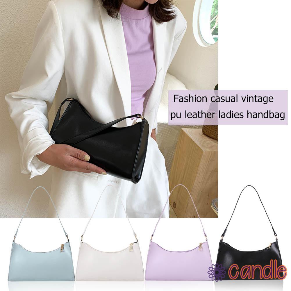 【COD】Fashion Pure Women Handbag Leather Female Small Travel Shoulder Tote Bag