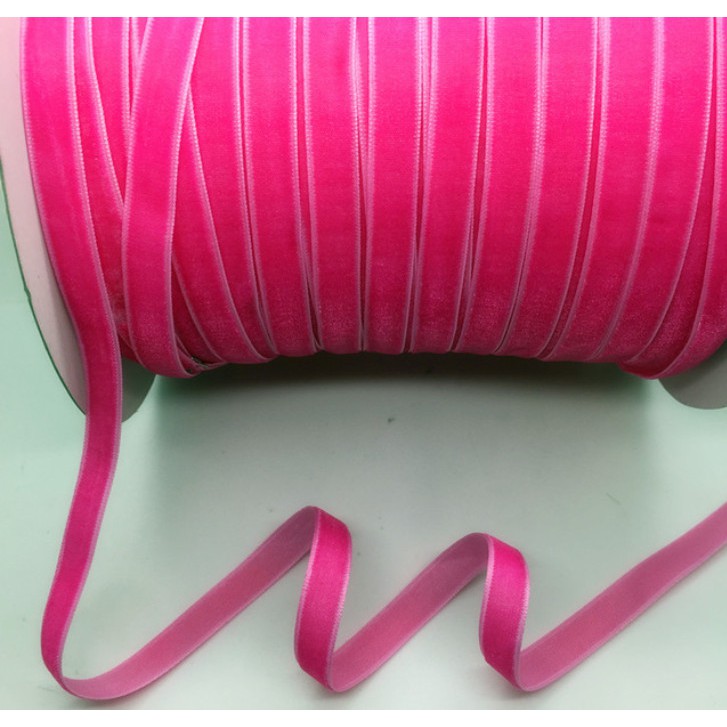 Cuộn dây ruy băng nhung mềm thoải mái kích thước 5 yards 3/8&quot; 10mm dùng làm đồ trang sức thủ công tiện lợi