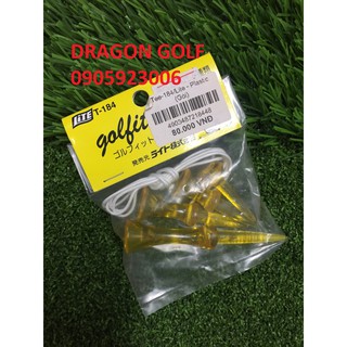 Tee golf  ( Tee phát bóng gôn ) Lite Plastic T-60 , T-184 , T-160