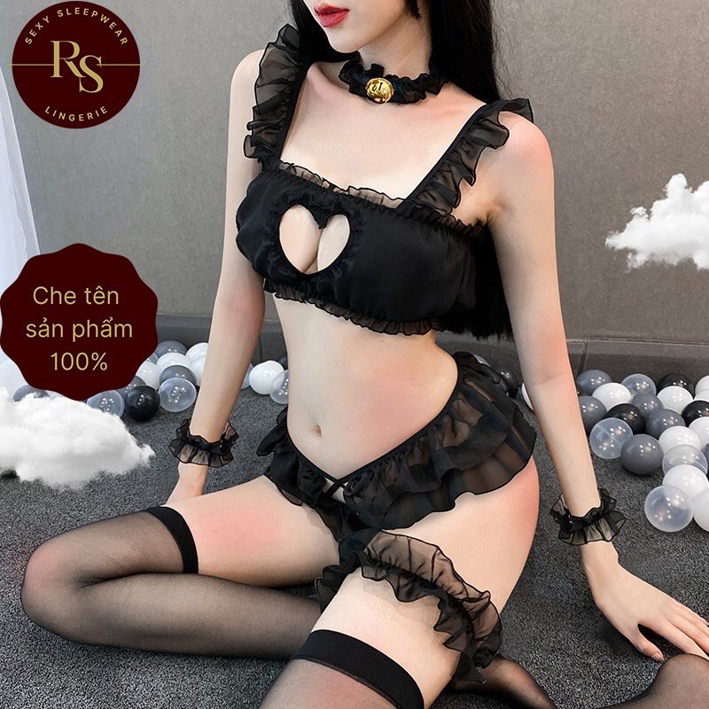 Bộ đồ lót nội y khoét ngực hình trái tim sexy - rosy sexy nội y đồ ngủ quyến rũ CP11 | BigBuy360 - bigbuy360.vn