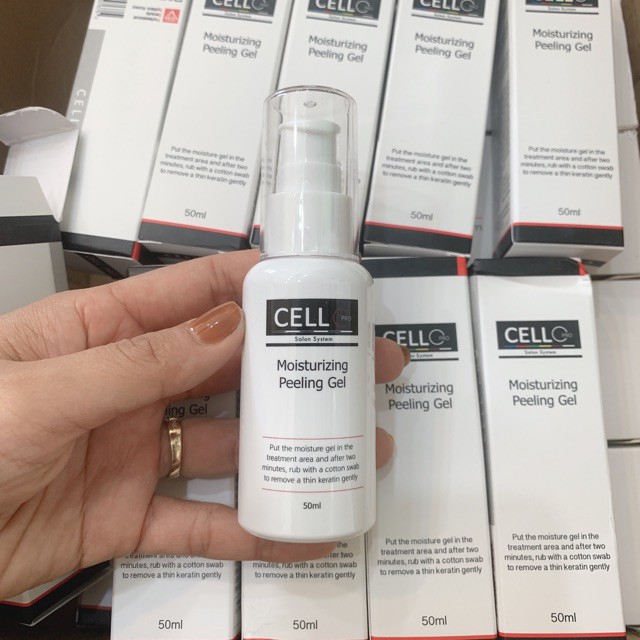 Tẩy da chết môi cello, tẩy tế bào chết mày môi cello Hàn Quốc