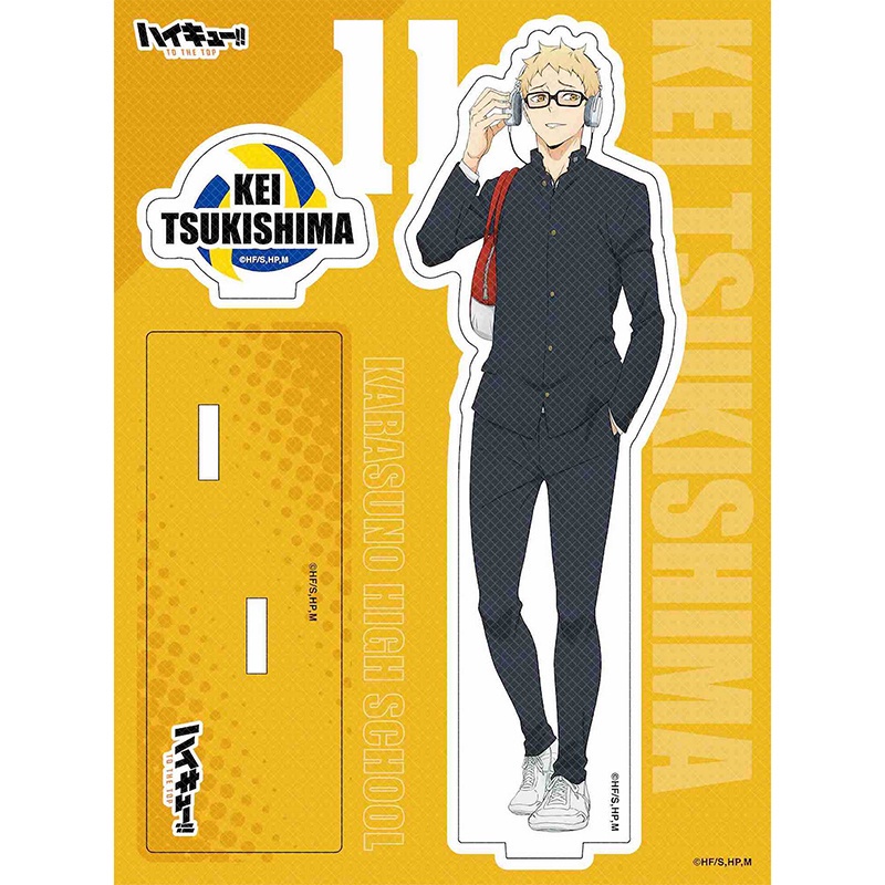 Mô hình nhân vật anime haikyuu làm từ acrylic có giá đỡ dùng trang trí sáng tạo