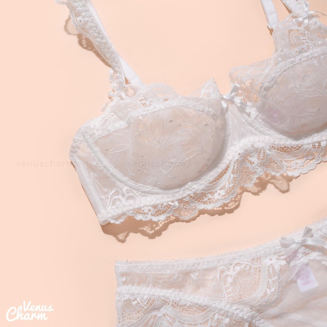 Bộ đồ lót ren mỏng có gọng sexy Venus Charn 9241 | BigBuy360 - bigbuy360.vn
