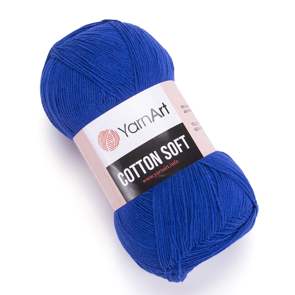 Len Cotton Soft - Nhập khẩu chính hãng từ YarnArt - 100 gram dài 600m - BẢNG MÀU 1/2