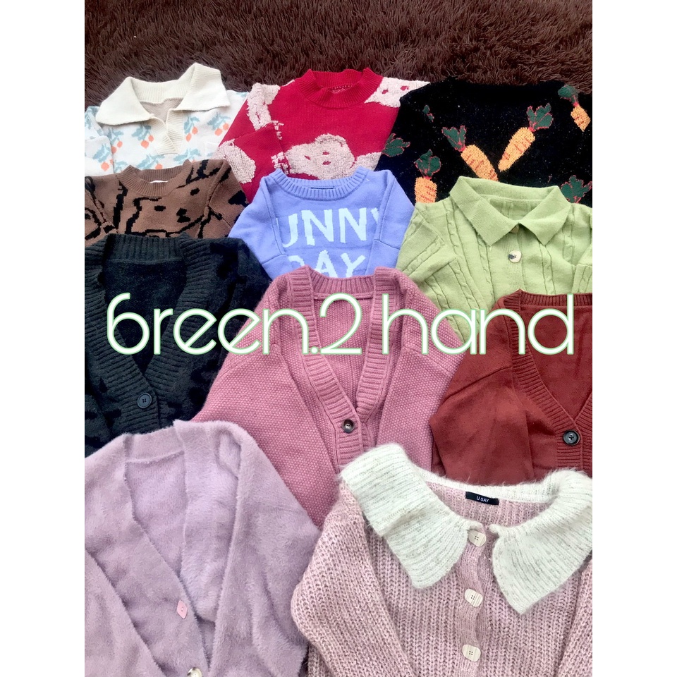 Áo len 2hand nhiều mẫu xinh xắn