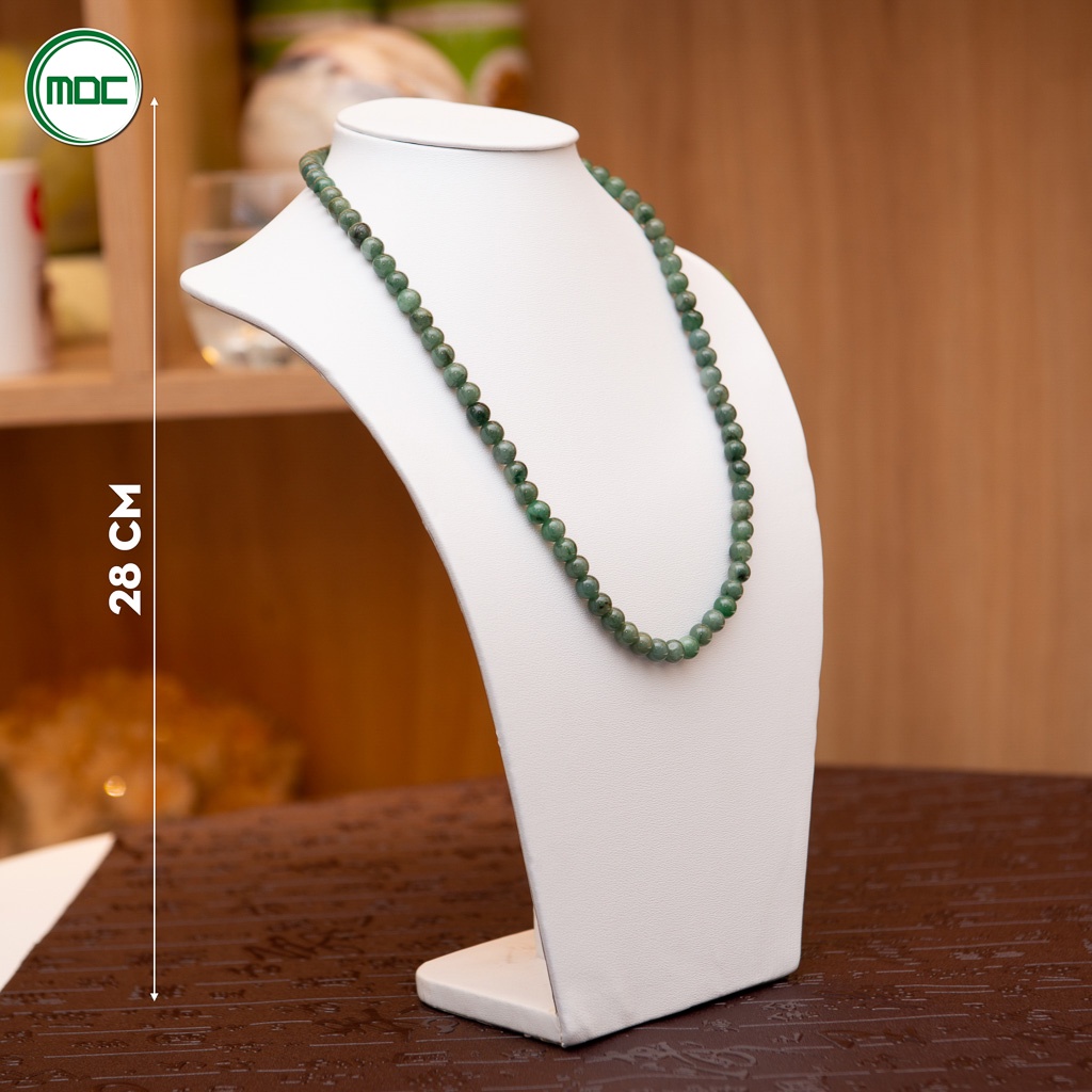 Tượng manocanh ma nơ canh cổ da lớn 28cm trưng bày chuỗi vòng, dây chuyền dây đeo cổ