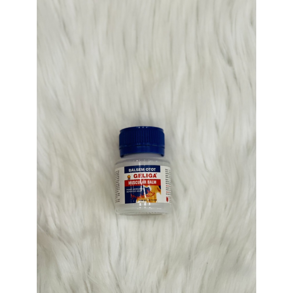 Dầu cù là LỬA dành cho thể thao hoặc nhức mỏi cơ - GELIGA MUSCULAR BALM  INDONESIA