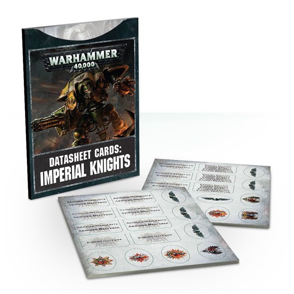 Datasheet Cards: Imperial Knights - Dụng cụ chơi Warhammer