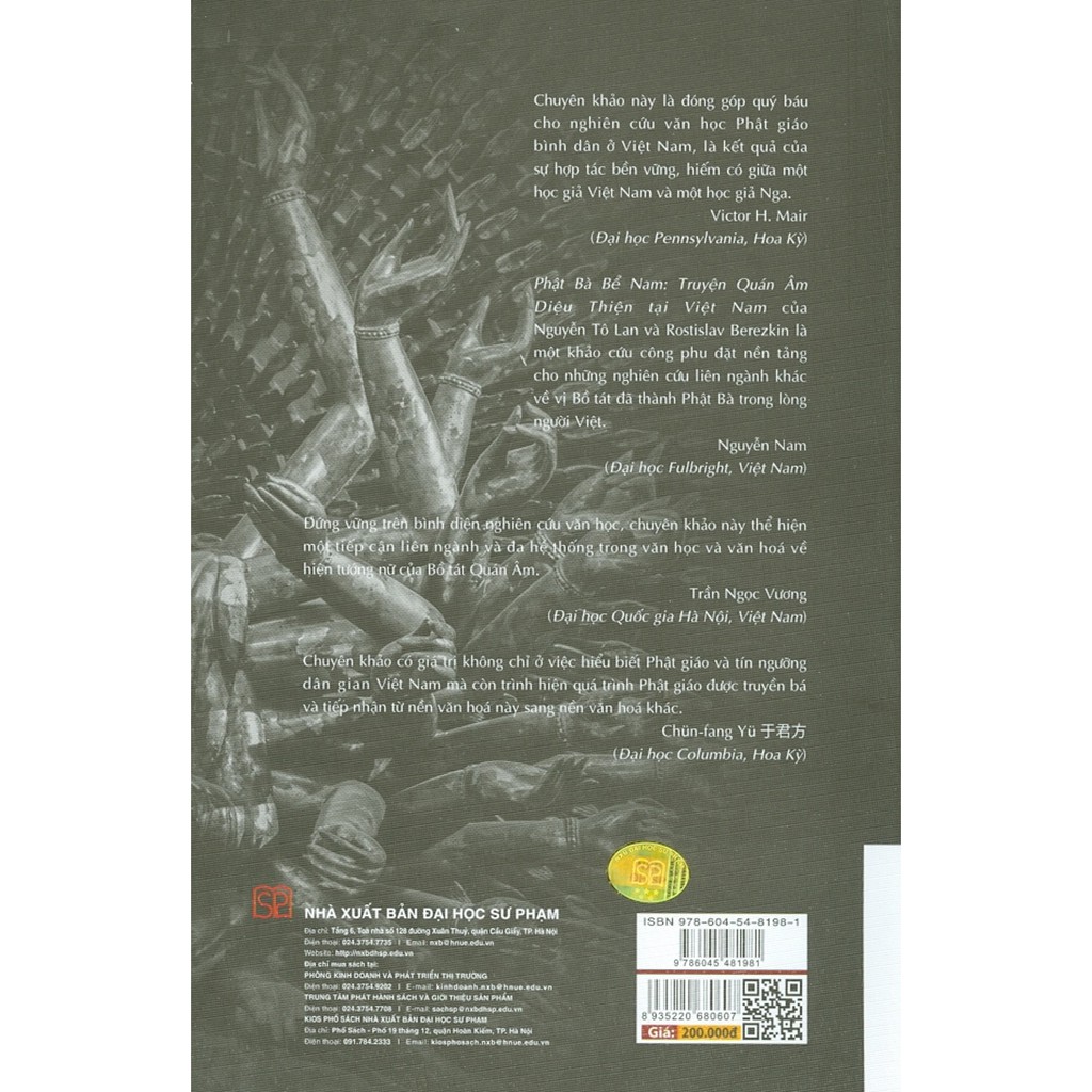 Sách - Phật Bà Bể Nam - Truyện Quán Âm Diệu Thiện Tại Việt Nam