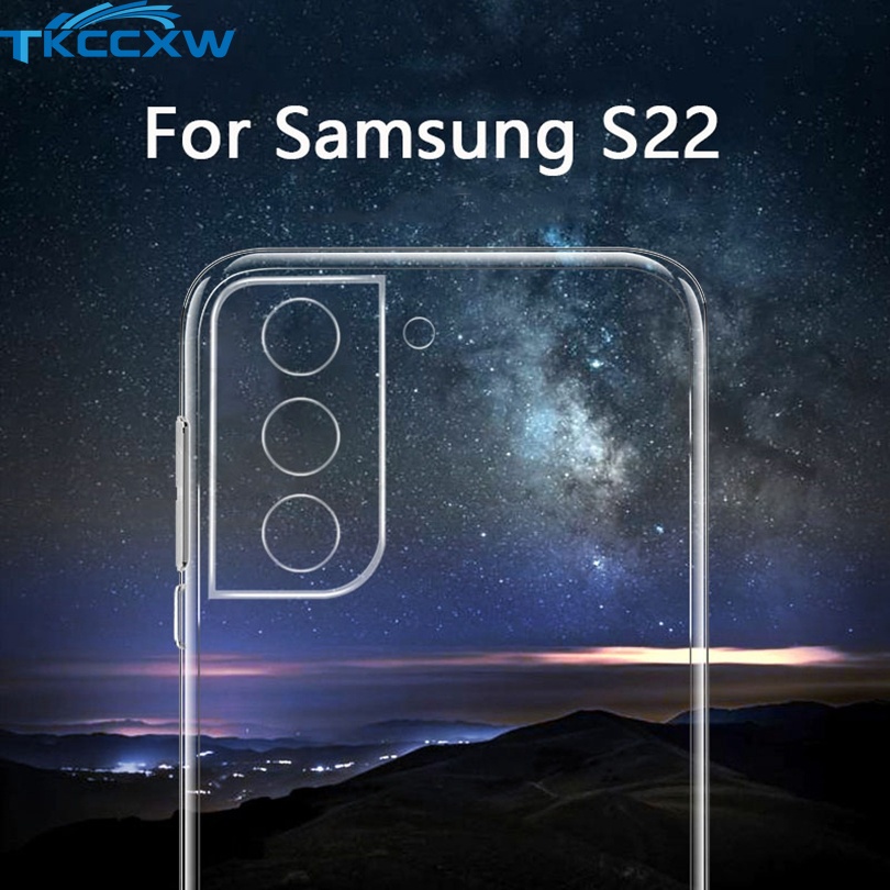Ốp Điện Thoại TPU Mềm Trong Suốt Siêu Mỏng Cho Samsung Galaxy S20 S22 Ultra S22+ S20 S22 Plus S21 FE A13 A03 Core M52