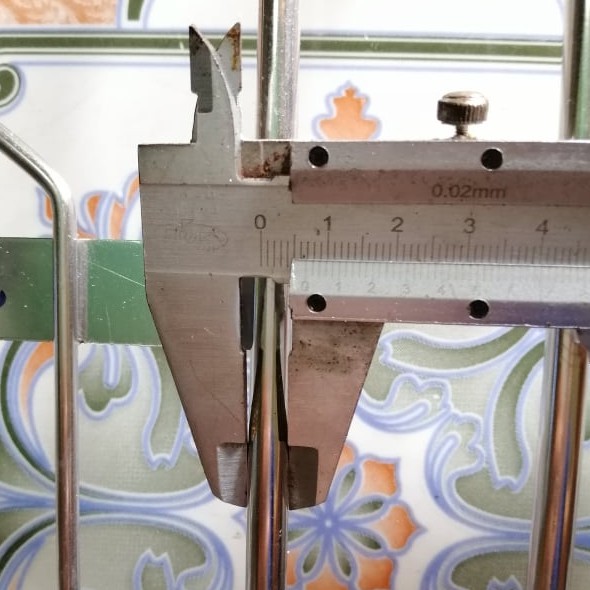 Baga inox 7mm suzuki viva 110