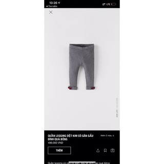 quần legging len bé gái